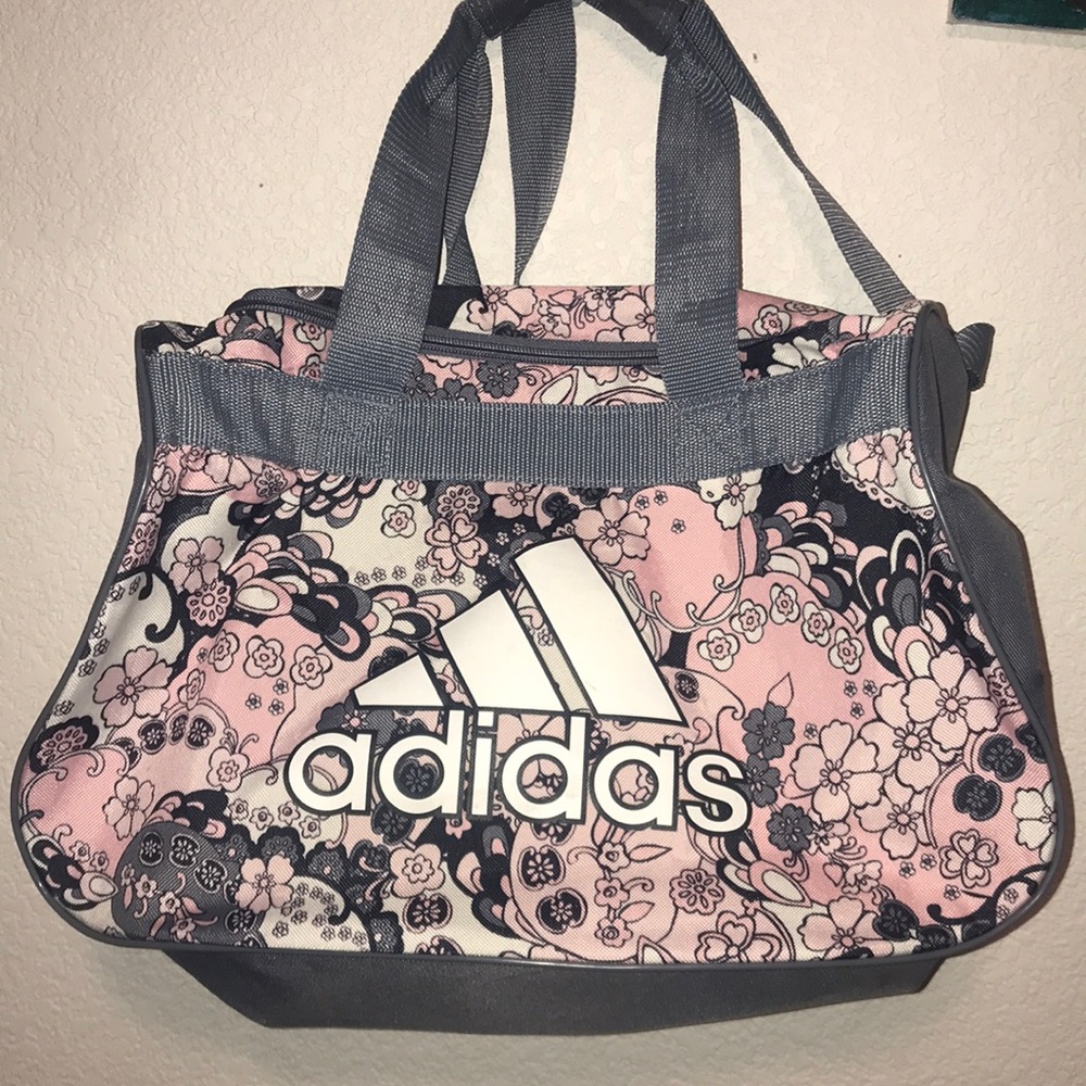 Adidas Floral gym bag